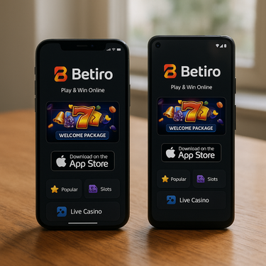 Betiro Casino - Native iOS en Android Apps
